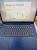 Lenovo IdeaPad Slim 3 14" Chromebook 4GB 64GB eMMC Chrome IP laptop blue UK