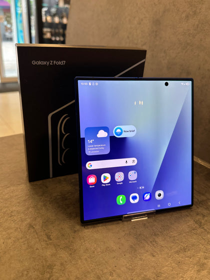 Samsung Galaxy Z Fold 7 256GB Blue Shadow Unlocked BH 100% Cycle 48