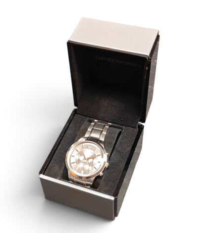 Emporio Armani Renato Two-tone Watch