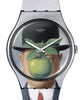 Swatch Le Fils de L'Homme By Rene Magritte Watch SUOZ350 Boxed