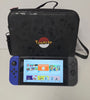 Nintendo Switch  Console With 1 Grey & 1 Blue Joy-con. Includes 128gb memory card,  Case & 2 Unboxed Games
