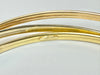 18ct yellow/white/rose gold interlinked trio bangles