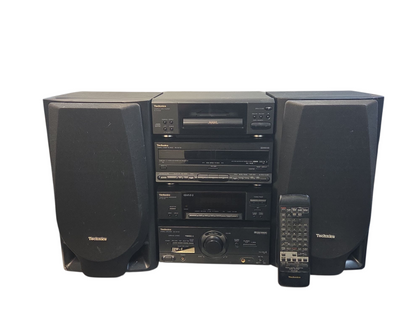 Technics Stack With Speakers.