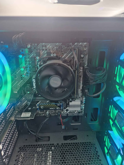 Custom Gaming Desktop PC – AMD Ryzen 5 5600G – 8GB DDR4 RAM – 512GB SSD – AMD Radeon Graphics – Windows 11