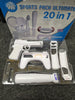 wii console with 2 controllers + 20 in 1 accesories