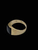 14ct Yellow Gold Gents Square Signet Ring - Size R - 5.42 Grams