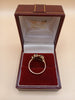 9ct Gold Ring With Blue Stones 3.8g Size-N 1/2