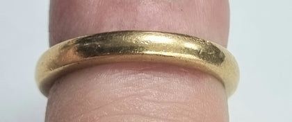 22ct GOLD RING Size K