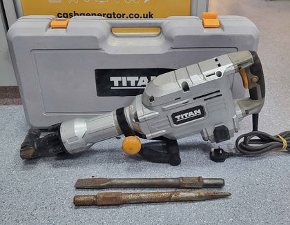 Titan (TTB811DRH) 240v 1700w Jack Hammer - Comes With 2 x Breaker Accessories And Carrycase