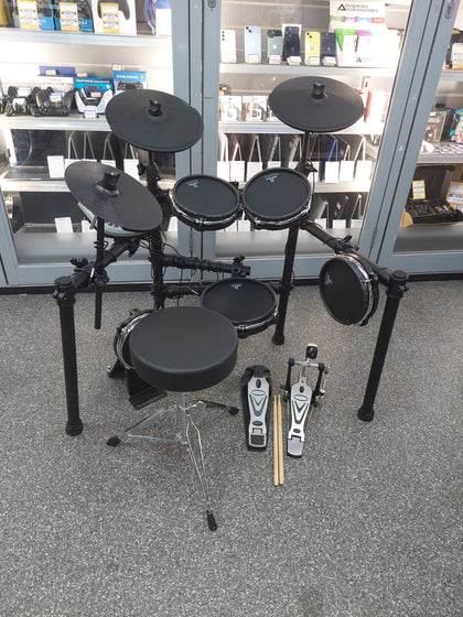 Tourtech TT-22M Electronic Drum Kit With Mesh Heads, Full Set with Pedals *GREAT CONDITION - COLLECTION ONLY*