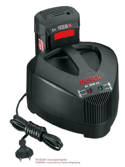 Bosch Al 3640 Cv With 36V battery