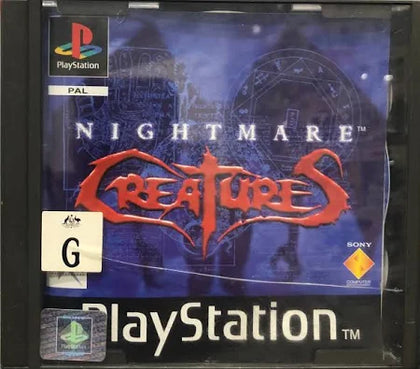 Nightmare Creatures / Game with booklet