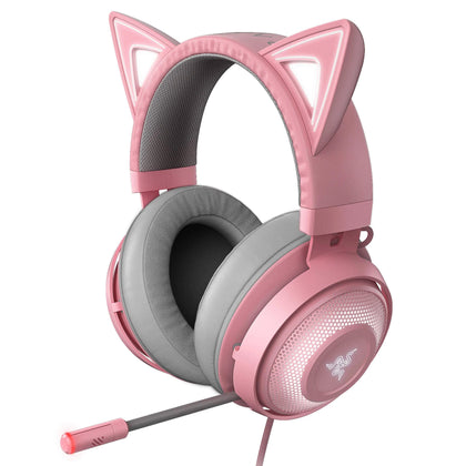 Razer - Kraken Kitty Gaming Headset - Quartz