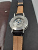 Ingersoll Jazz Automatic Watch 44mm Silver Moon Phase With Leather Strap Boxed