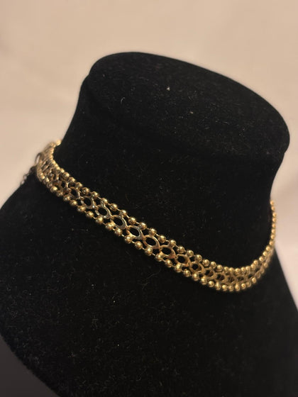 9ct Yellow Gold Patterned Bracelet
