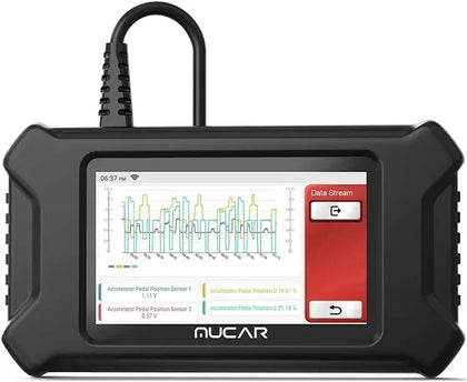 MUCAR CS2 Car Diagnostic Tool with 3 System Diagnostic ECM