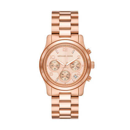 Michael Kors Runway Rose-Gold Ladies Watch**Boxed**