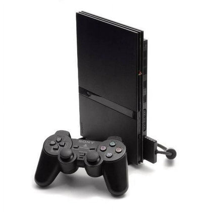 Sony Playstation 2 Slim PS2 Black Console Package