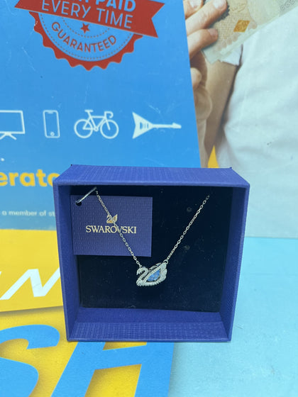 Swarovski Dancing Swan Necklace - Boxed