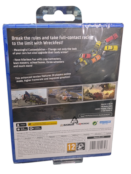 SONY PS5  WRECKFEST BRAND NEW SEALED PRESTON STORE