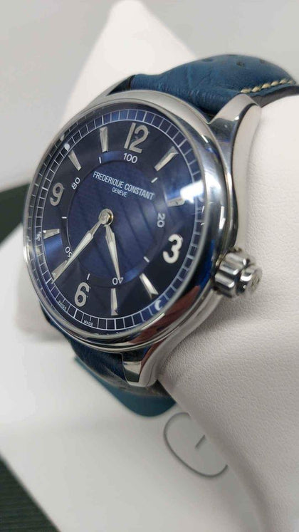 Frederique Constant Smart Watch FC-282X5B4/6 - Blue Leather Strap - Boxed.