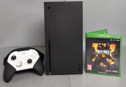 Xbox Series X Console, 1TB, Black + Elite Wireless Controller + Black Ops 4