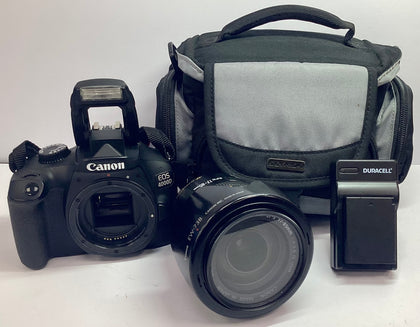 Canone 4000D DSLR Camera - 17-85mm lens