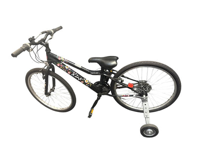 Apollo Kinx Junior Hybrid Bike with Training Wheels