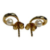 Pandora Organically Shaped Oval & Treated Freshwater Cultured Pearl Stud Earrings