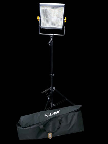 Newwer NL480 LED Light For Photography & Videographer - With Tripod, Power Lead & Bag (Wired Only)