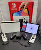 Switch OLED Console - 64GB - White Joy-Cons - Boxed