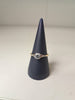 9ct Gold Ring CZ - Size Q - 1.46g - Great Yarmouth