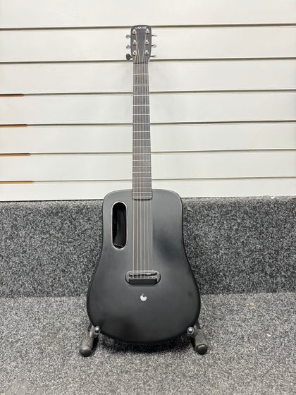 Lava ME L2 Carbon Electro Acoustic Guitar, black, with Lava gig bag and strap