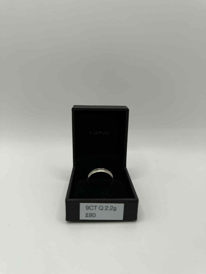 9ct Yellow Gold  Flat Shape Wedding Ring