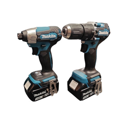 Makita DLX2414SJ 18V LXT 2 Piece Brushless Kit with 2X 3.0Ah Batteries, Charger & Case