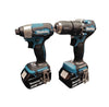 Makita DLX2414SJ 18V LXT 2 Piece Brushless Kit with 2X 3.0Ah Batteries, Charger & Case