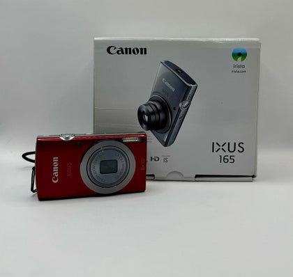 Canon IXUS 165 20.0MP Digital Camera Red