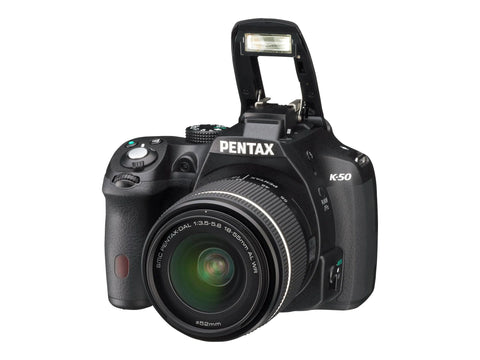 Pentax K-50 Digital SLR Camera 18-55mm  - Black