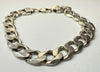 925 SILVER CURB BRACELET 9"