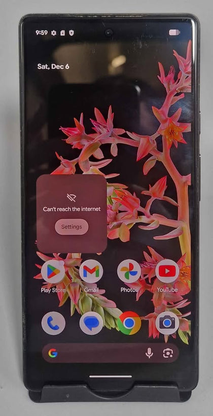 Google Pixel 6 128GB Stormy Black, Unlocked