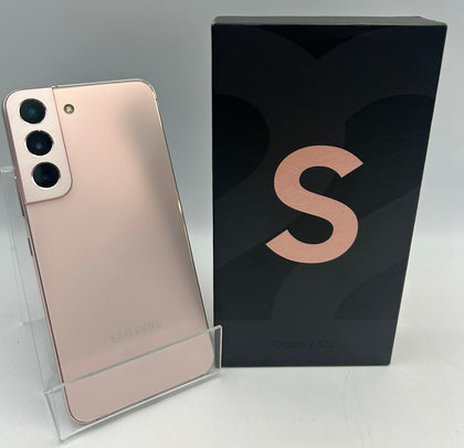 Samsung Galaxy S22 5G Dual Sim 128GB Pink, Unlocked *SCREEN BURN*