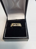 9ct Yellow Gold Sister Ring - Size P - 1.57G