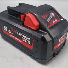 Milwaukee Red Lithium M18 HB5.5 battery 5.5ah