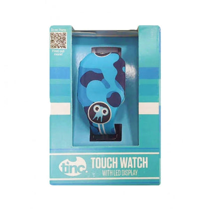 Tinc Kid's Tonkin LED Camouflage Watch, Blue.