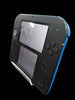 NINTENDO 2DS BLACK AND BLUE CONSOLE WITH CHARGER