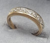 9ctGold Diamond Ring "L"