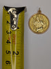 9ct gold st Christopher pendant
