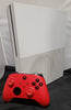 Xbox One S Console, 1TB, White, with Red Controller