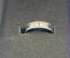 9ct white gold ring