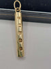 9k gold Hallmarked and stamped 375 pendent - 12.58grams - with box